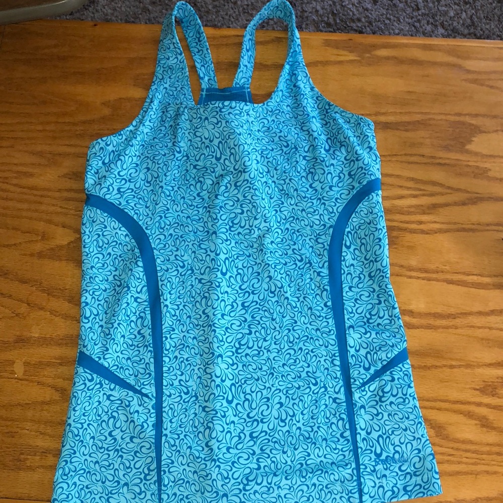 Reebok Blue workout top size medium